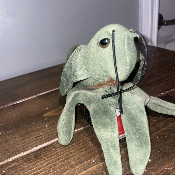 Vintage Folkmanis Grasshopper Puppet Folktails Glove Full Body Green 13" long - Picture 2 of 7